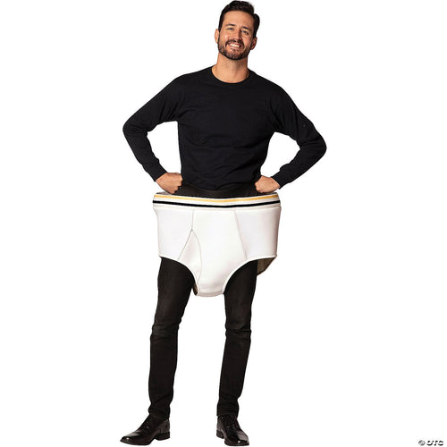 Mens | Tighty Whities Underwear Adult Costume