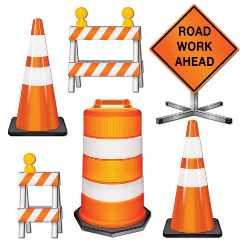 Beistle Construction Site Props | Party Supply | Decoration