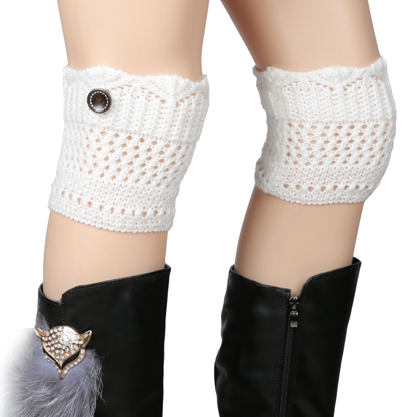 Women Winter Crochet Knit Leg Warmers Apparel & Jewelry Women Apparel
