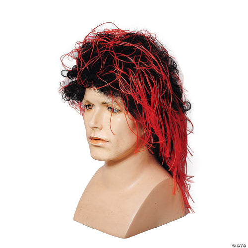 Mens Beetle Juice II Wig | Orange