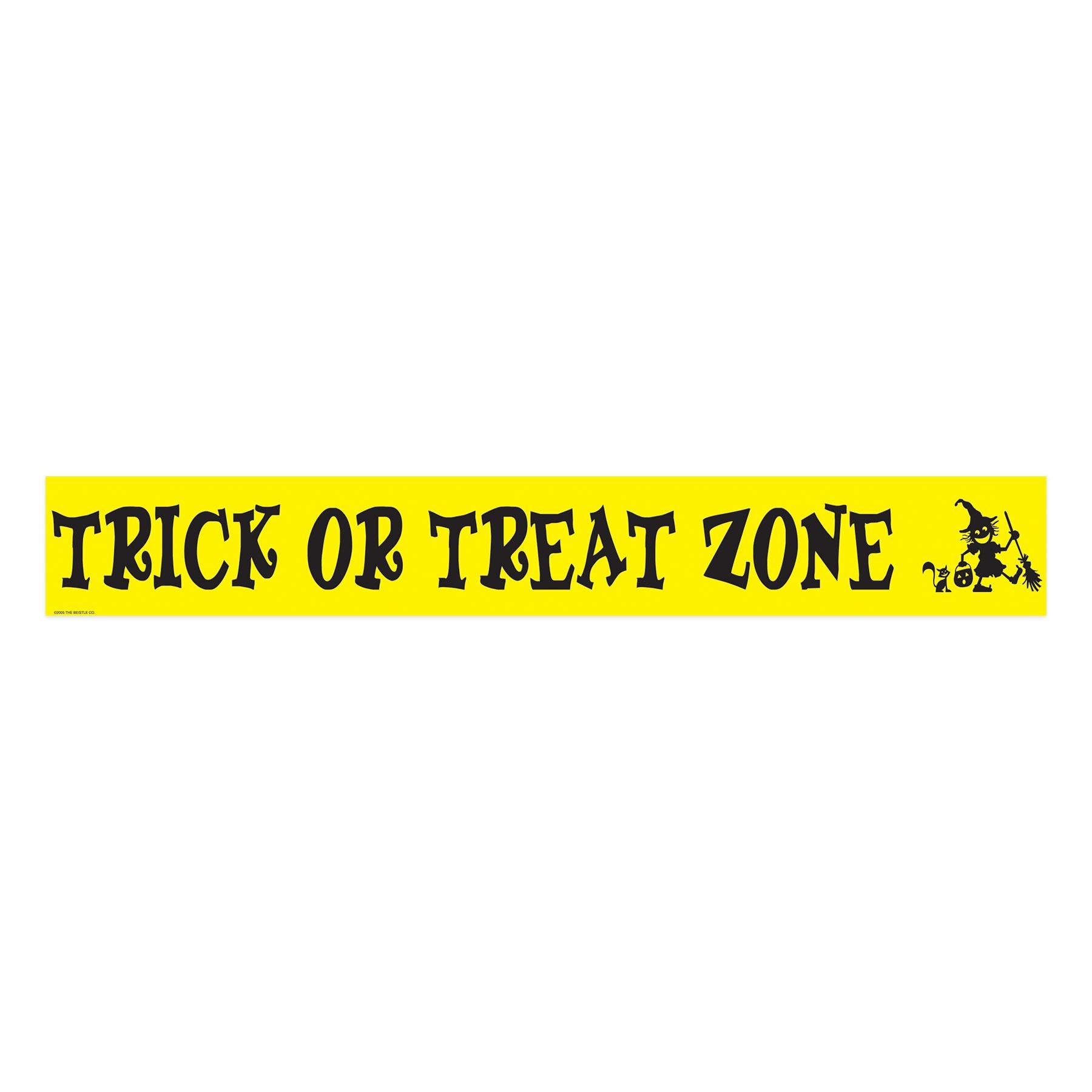 Beistle Trick Or Treat Zone Tape - Halloween | Party Supply | Decoration