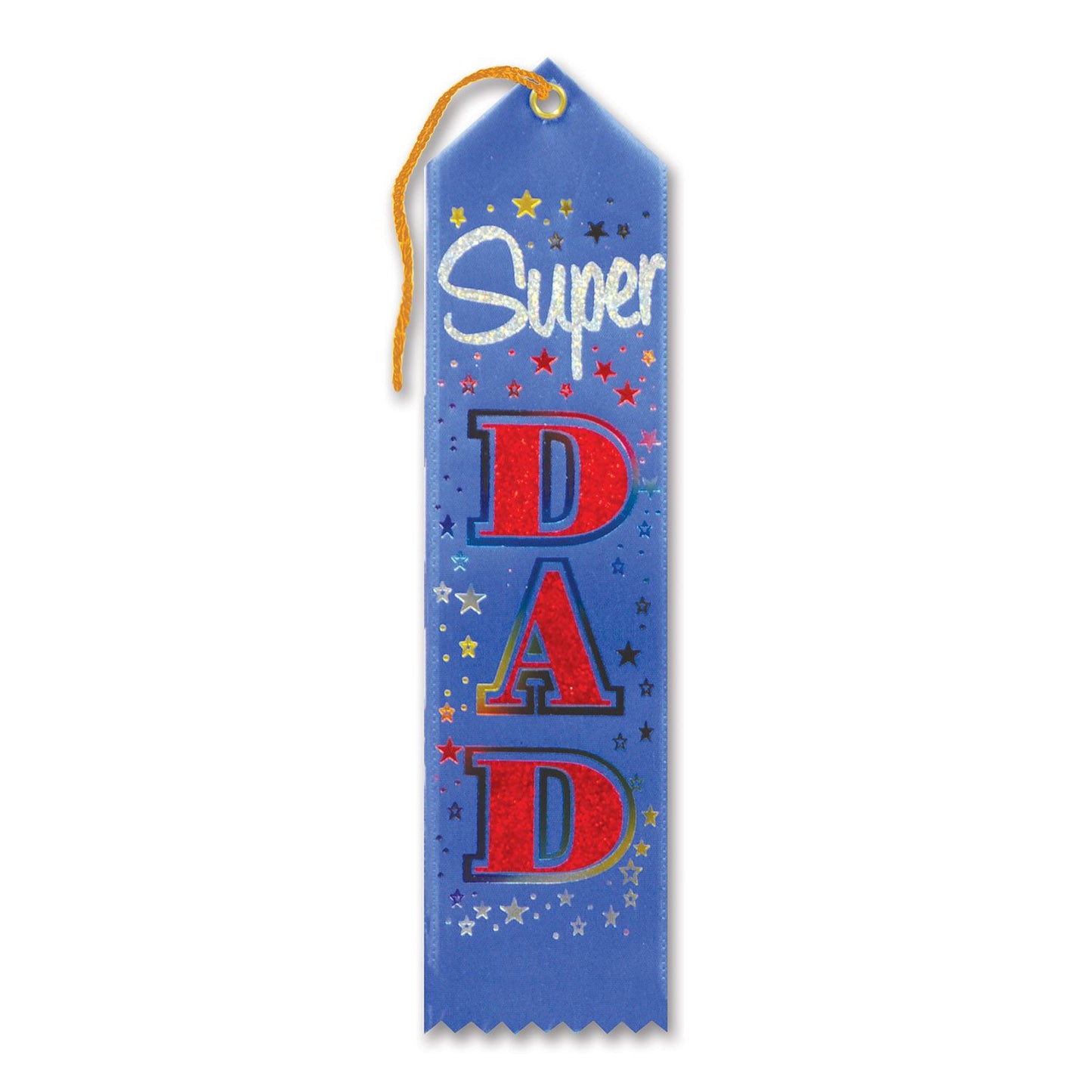 Beistle Super Dad Award Ribbon - Mothers/Fathers Day | Party Supply