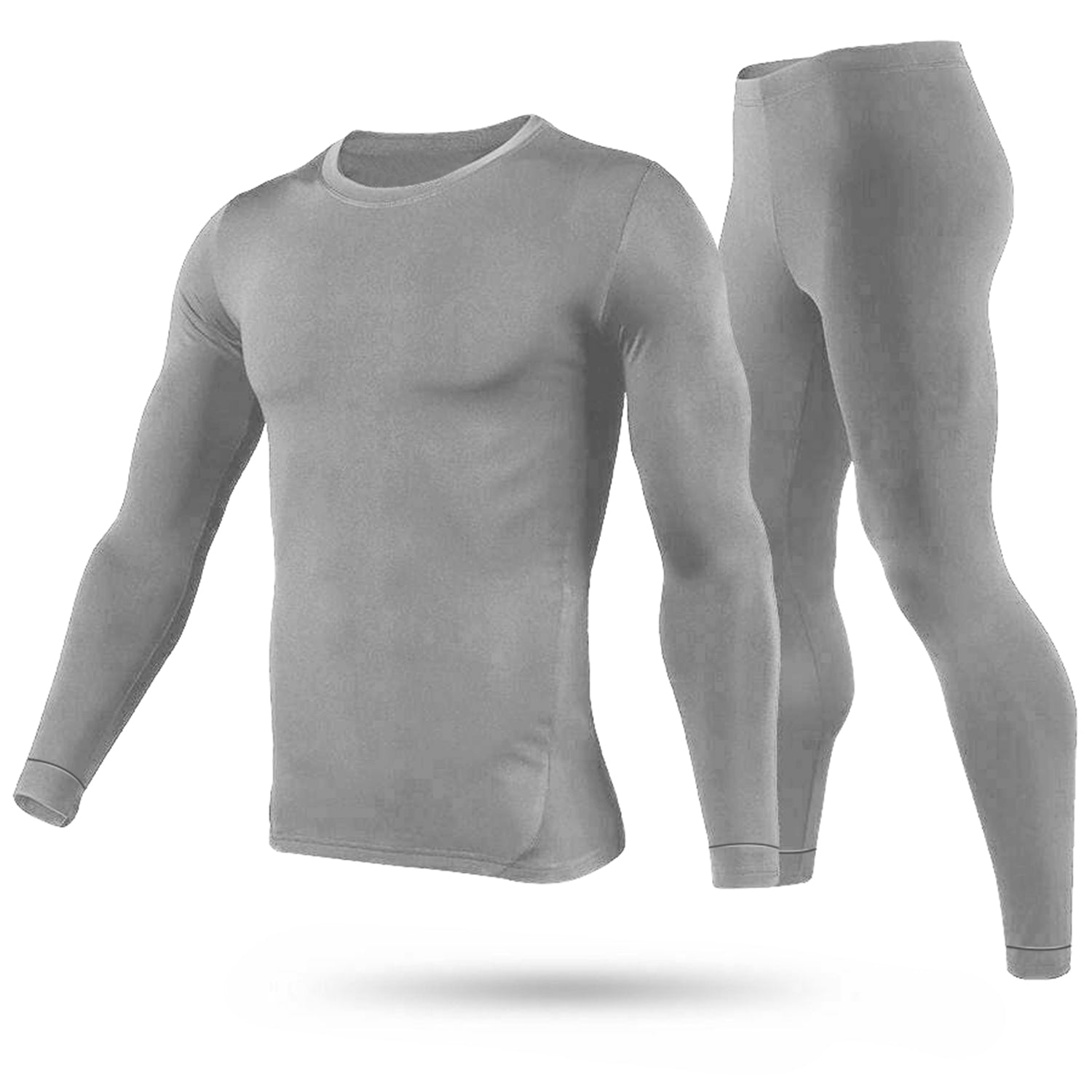 Men Thermal Underwear Set Long Johns Pants Long Sleeve Soft Underwear Kit Top