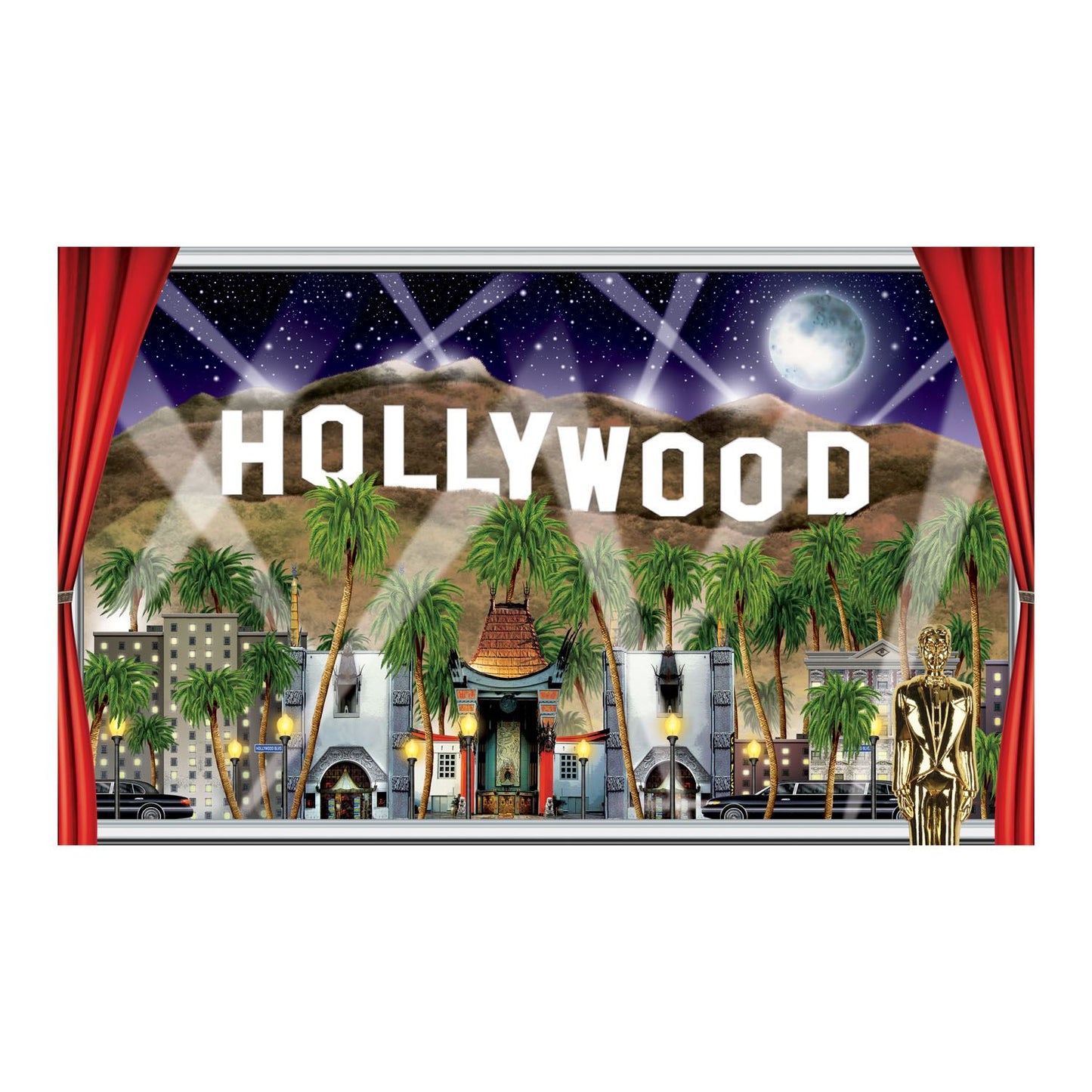 Beistle Hollywood Insta-View - Awards Night | Party Supply | Decoration