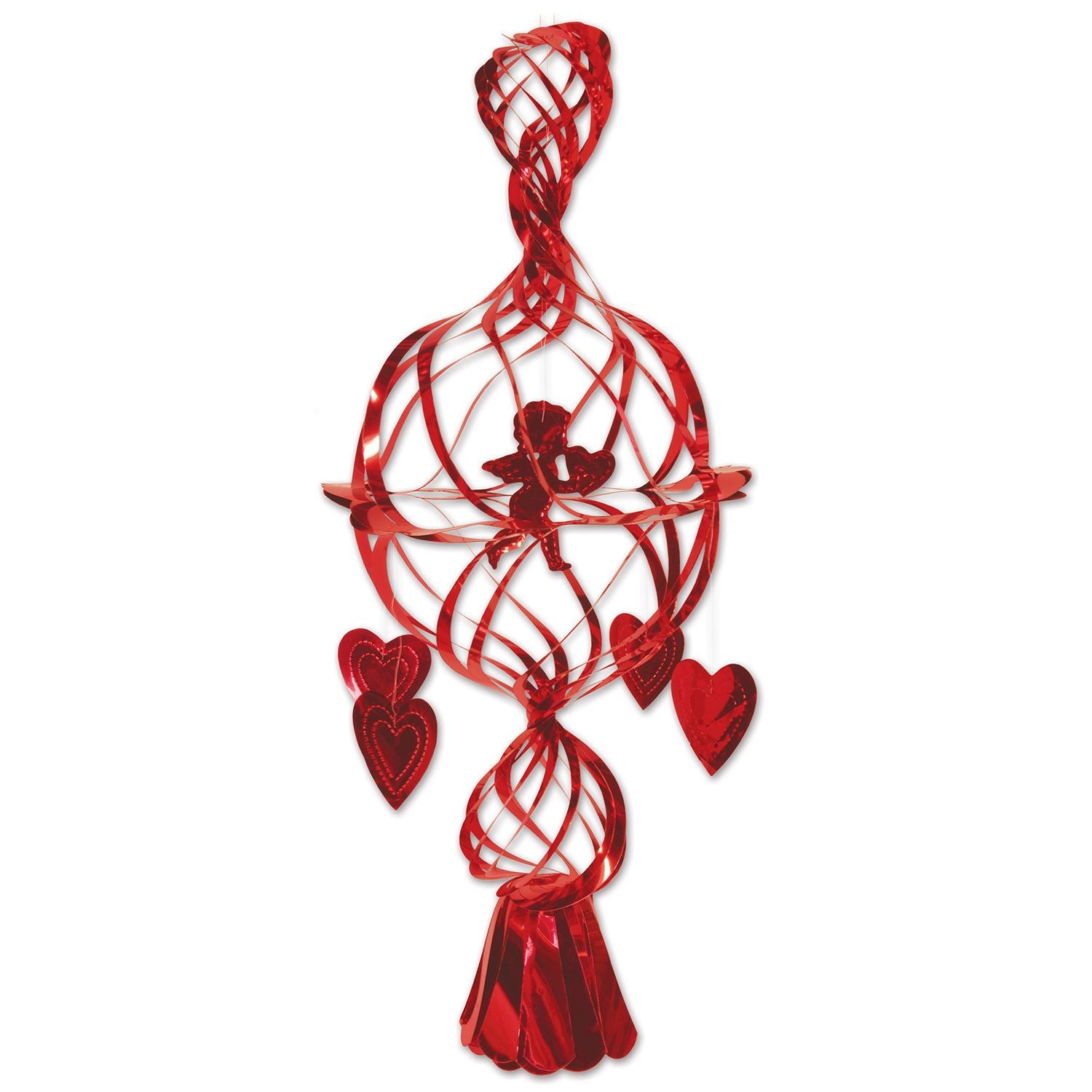 Beistle Metallic Cupid & Heart - Valentines | Party Supply | Decoration