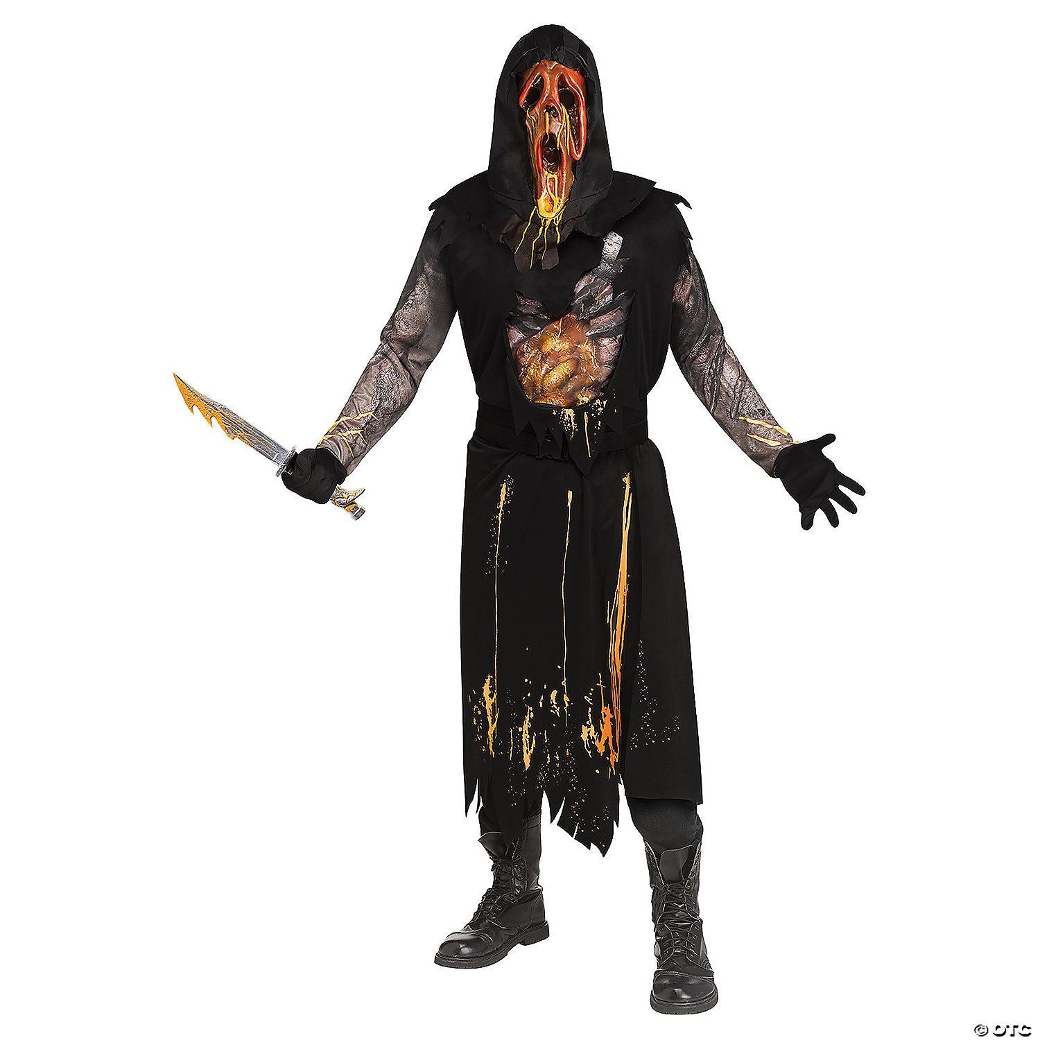 Mens | Dbd Scorched Ghost Face Adult | Halloween Decoration