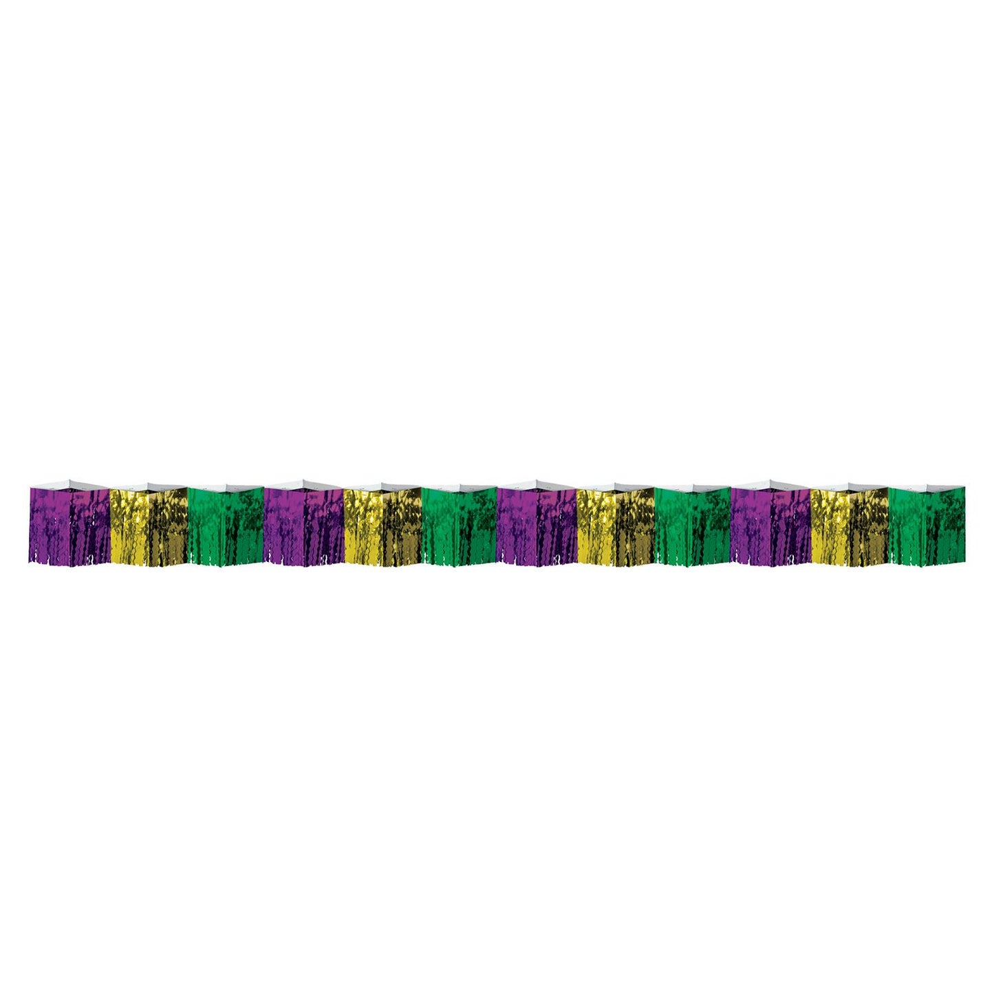 Beistle Mardi Gras Metallic Fringe Drape | Party Supply | Decoration