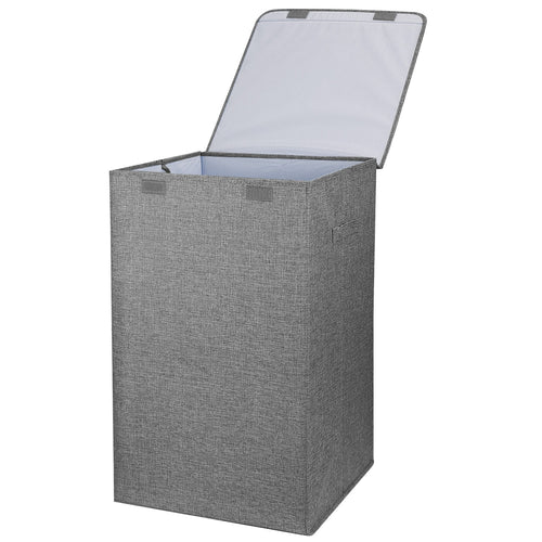 Foldable Laundry Hampers Washing Clothes Laundry Basket w/ Lid Handles Stor 3925