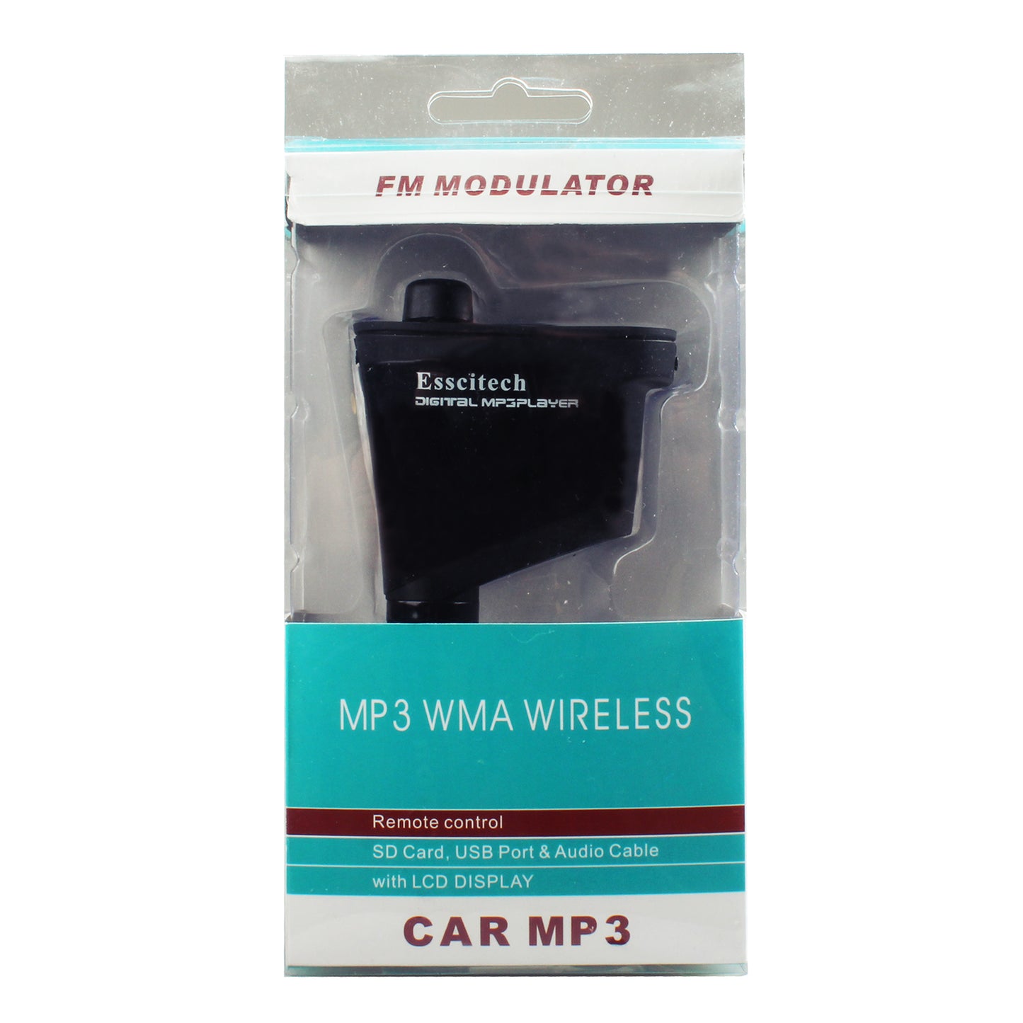 Car Kit MP3 Player Wireless FM Transmitter Modulator USB SD MMC LCD with Remote