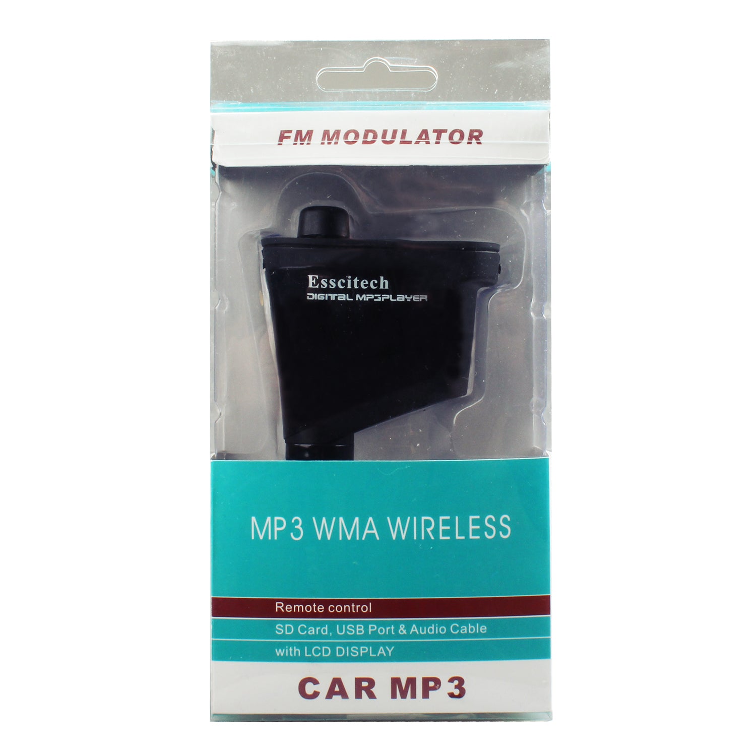 Car Kit MP3 Player Wireless FM Transmitter Modulator USB SD MMC LCD with Remote