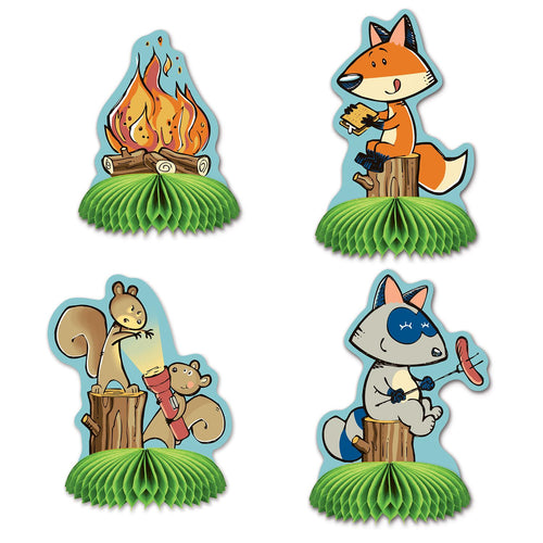 Beistle Woodland Friends Mini Centerpieces | Party Supply | Decoration