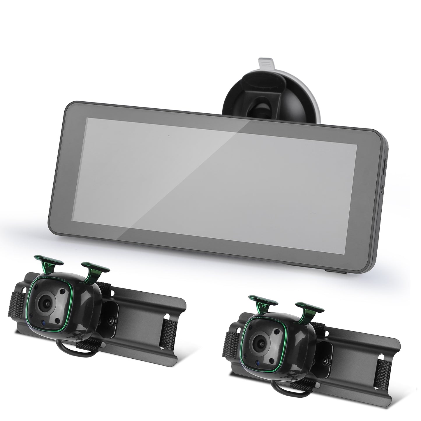 1080P Baby Car Camera for 2 Kids Dual Channel Car Baby Monitor Rear Facing Car