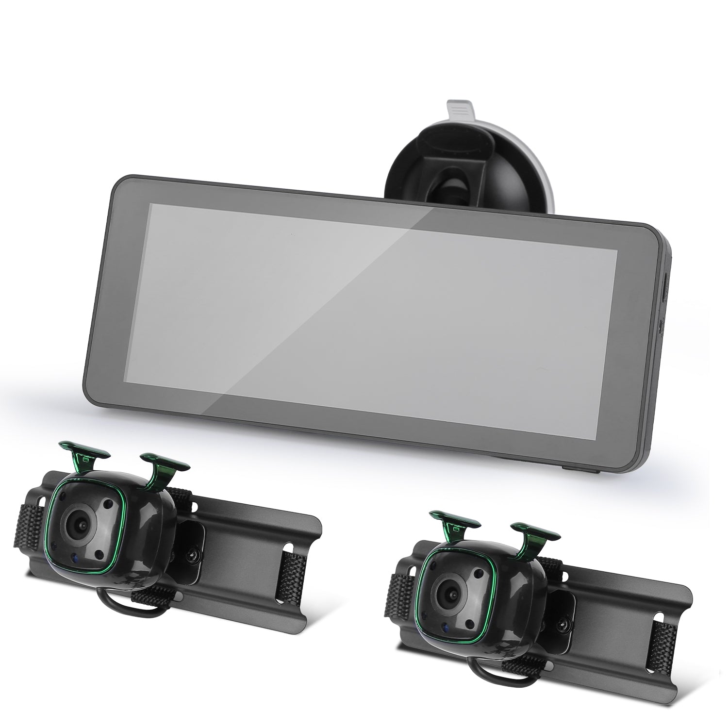 1080P Baby Car Camera for 2 Kids Dual Channel Car Baby Monitor Rear Facing Car