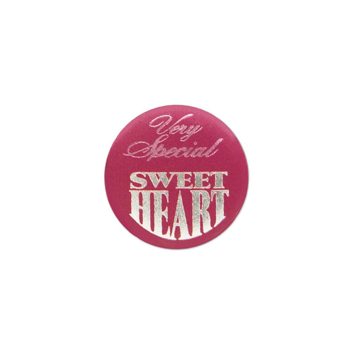 Beistle Very Special Sweetheart Satin Button - General Occasion | Party Supply