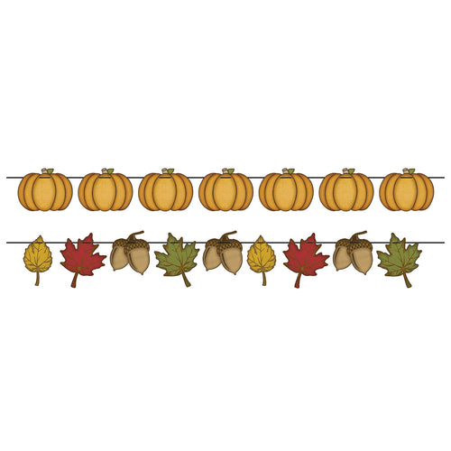 Beistle Rustic Fall Streamer Set - Thanksgiving/Fall | Party Supply