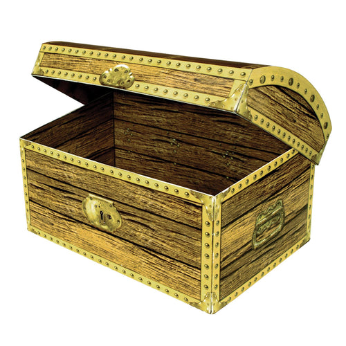 Beistle Treasure Chest, Large - Pirate | Party Supply | Decoration