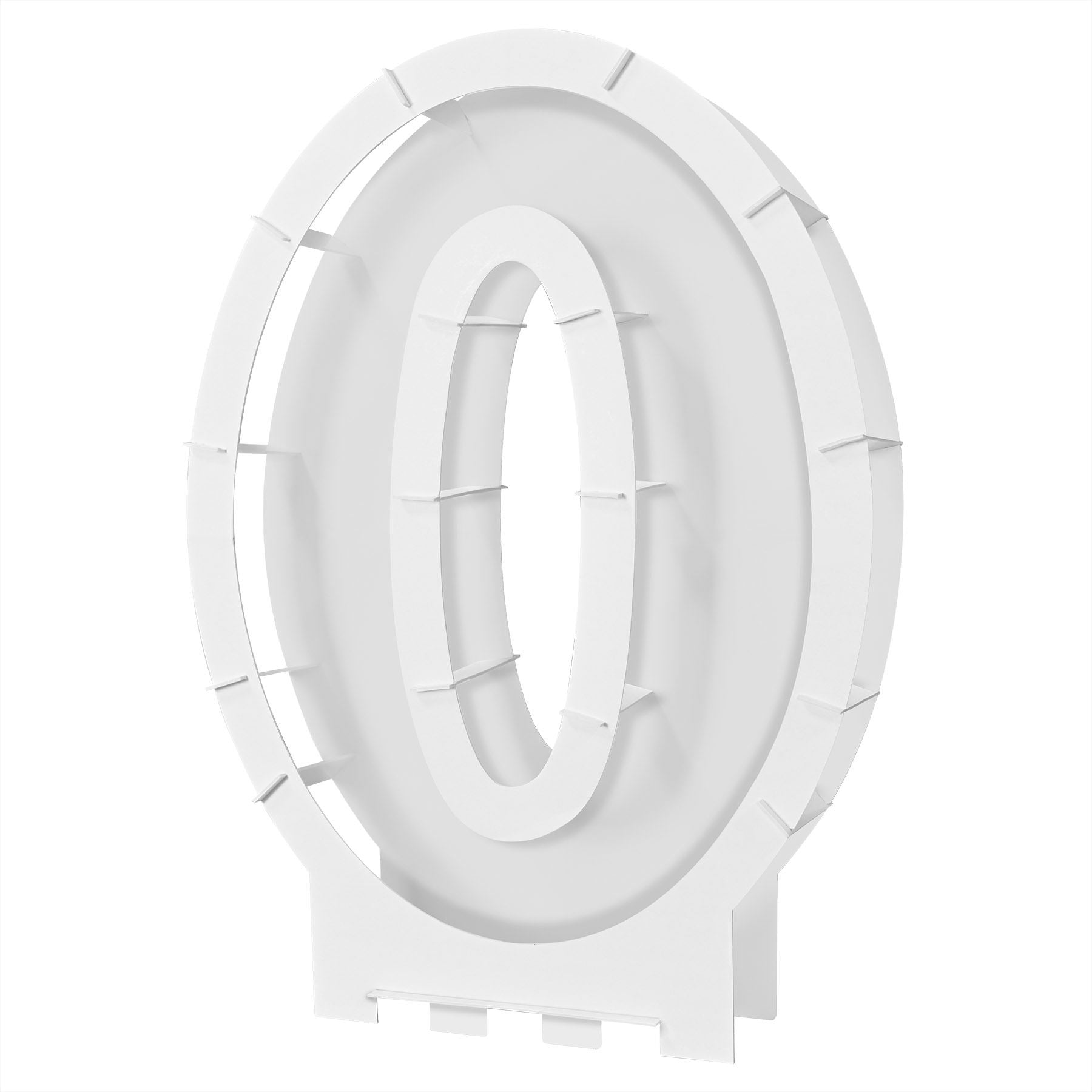 Balloon Mosaic Number 0 Frame