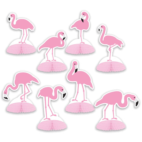 Beistle Flamingo Mini Centerpieces - Luau | Party Supply | Decoration