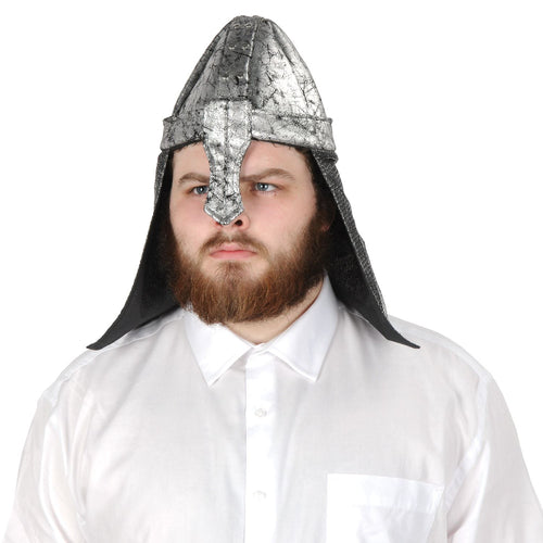 Beistle Fabric Black Knight Helmet - Medieval | Party Supply | Decoration