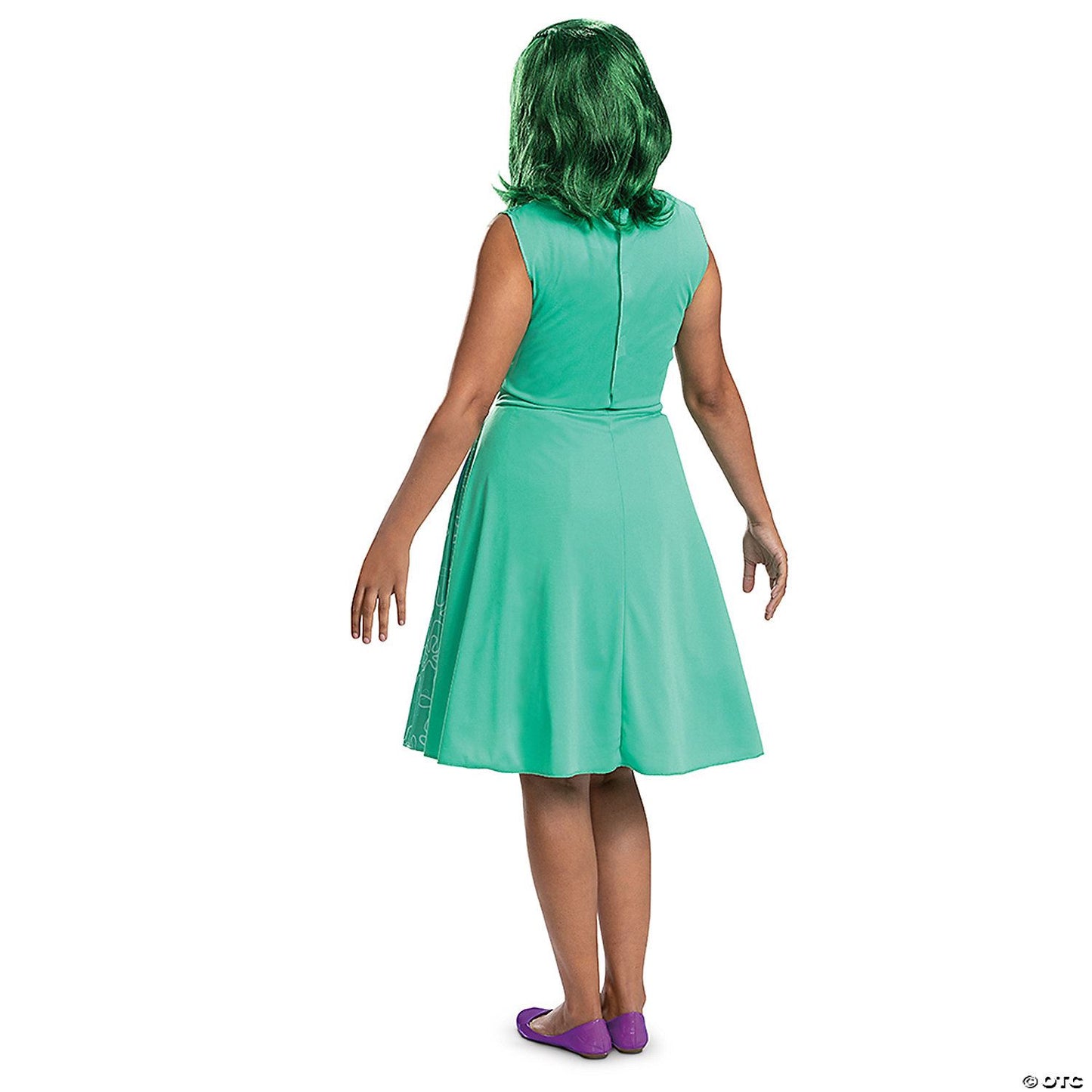 Women Classic Disney/Pixar Inside Out 2 Green Disgust Costume