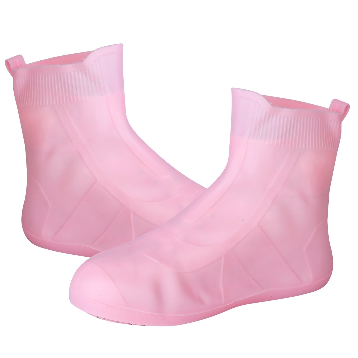 Waterproof Shoe Covers Reusable Not-Slip Rain Shoe Covers Protectors Foldable