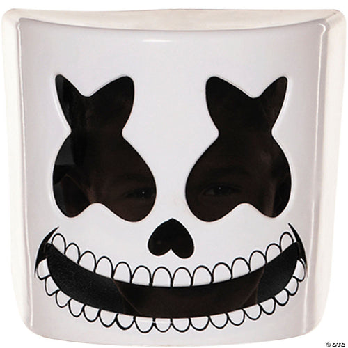Kids Marshmello Skeleton Plastic Half Mask