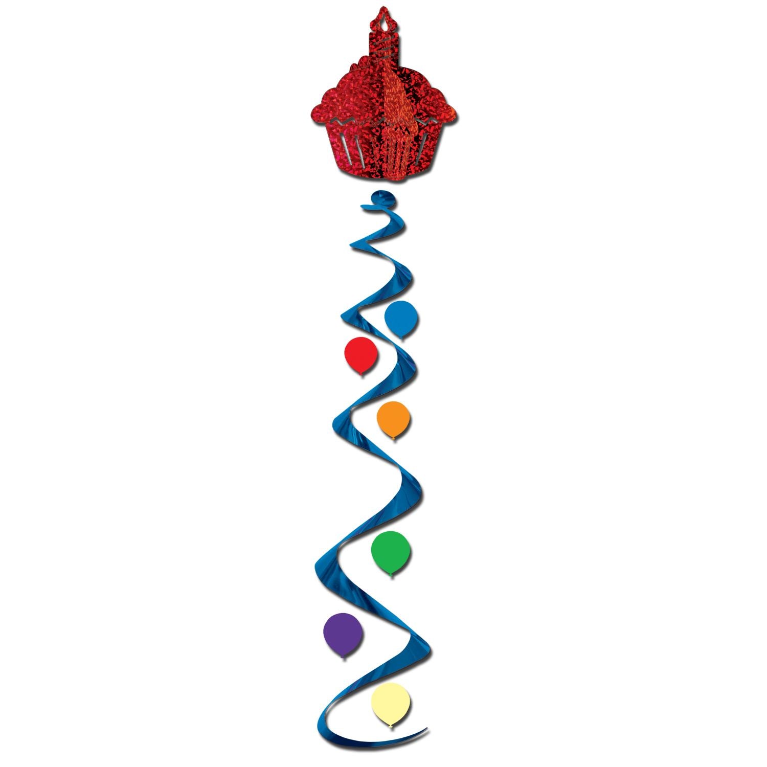 Beistle Jumbo Cupcake Whirl - Birthday | Party Supply | Decoration