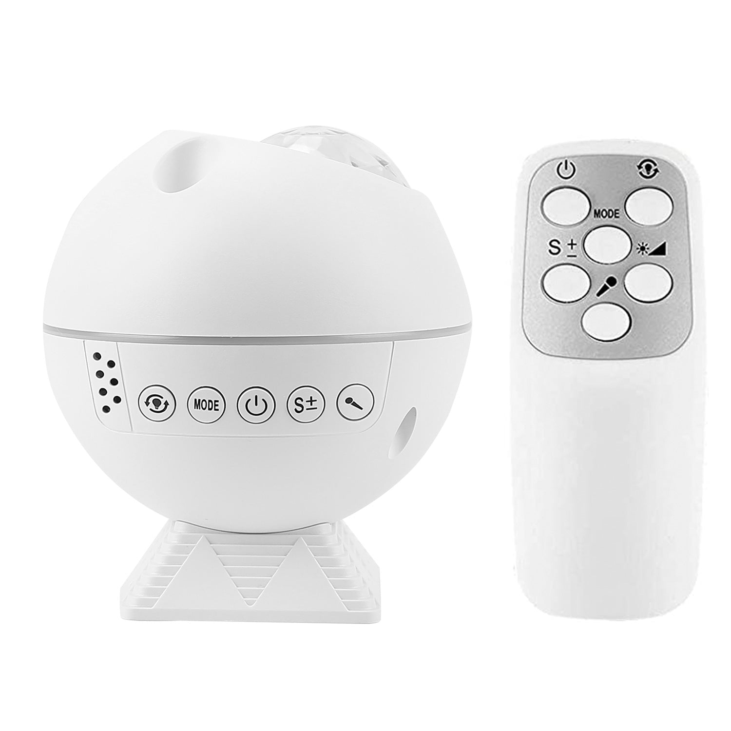 LED Star Projector Night Light Moon Nebula Cloud Lamp 360°Rotating Star Light