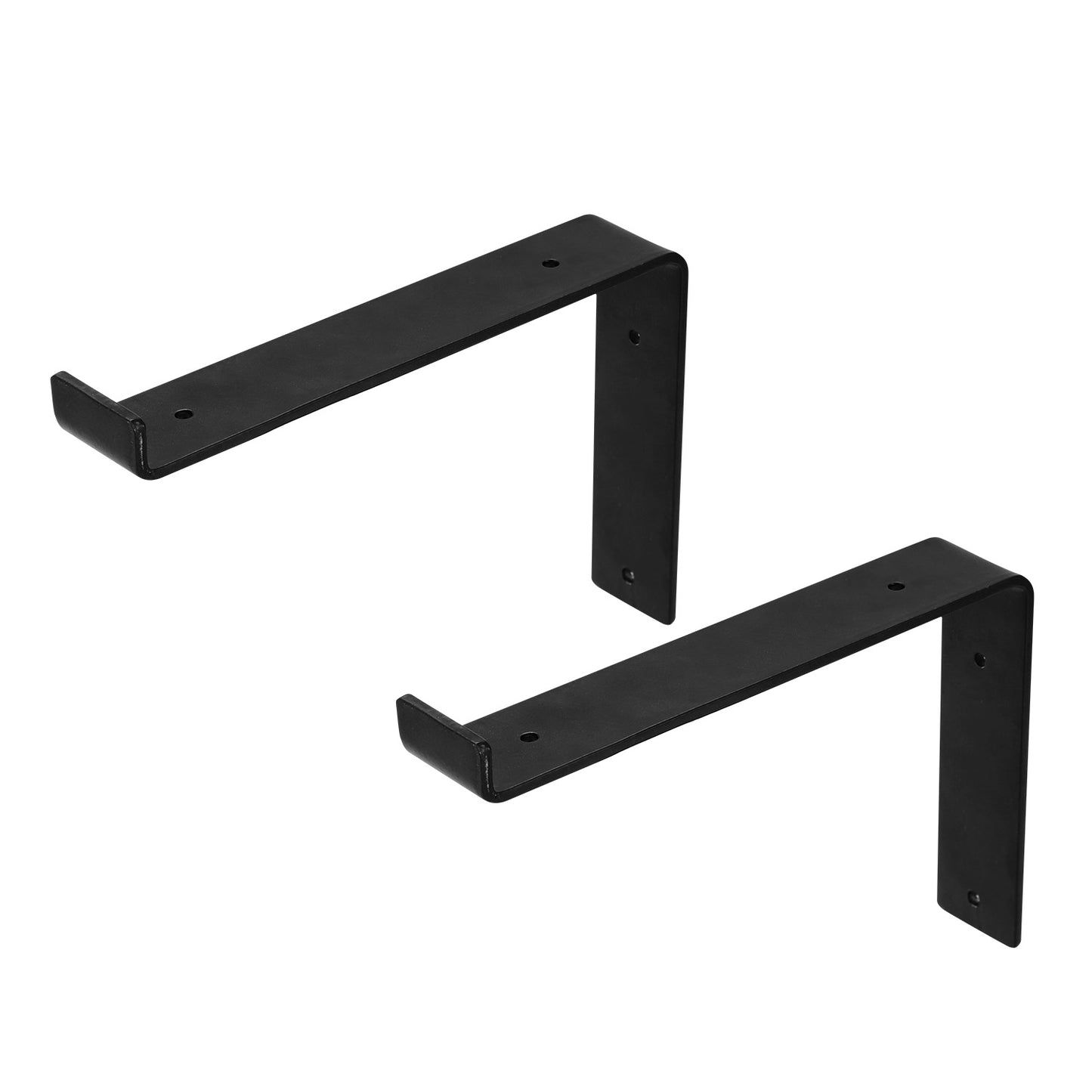 2Pack Wall Mounted Shelf Bracket Heavy Duty L-Shaped Metal Shelf Bracket Ra 3715
