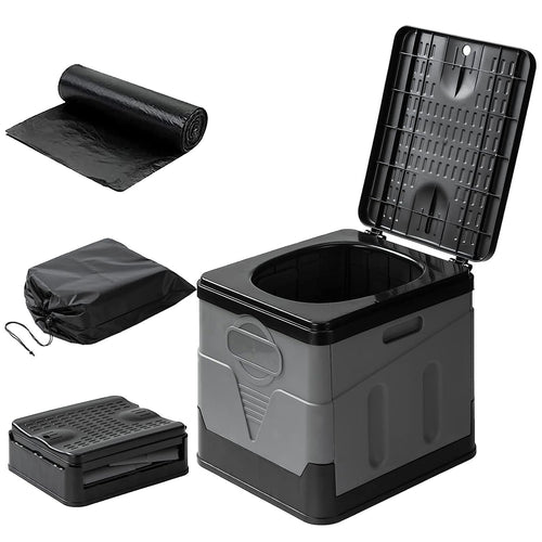Portable Toilet for Car Camping Boating Hiking Outdoor Travel Potty with Carry