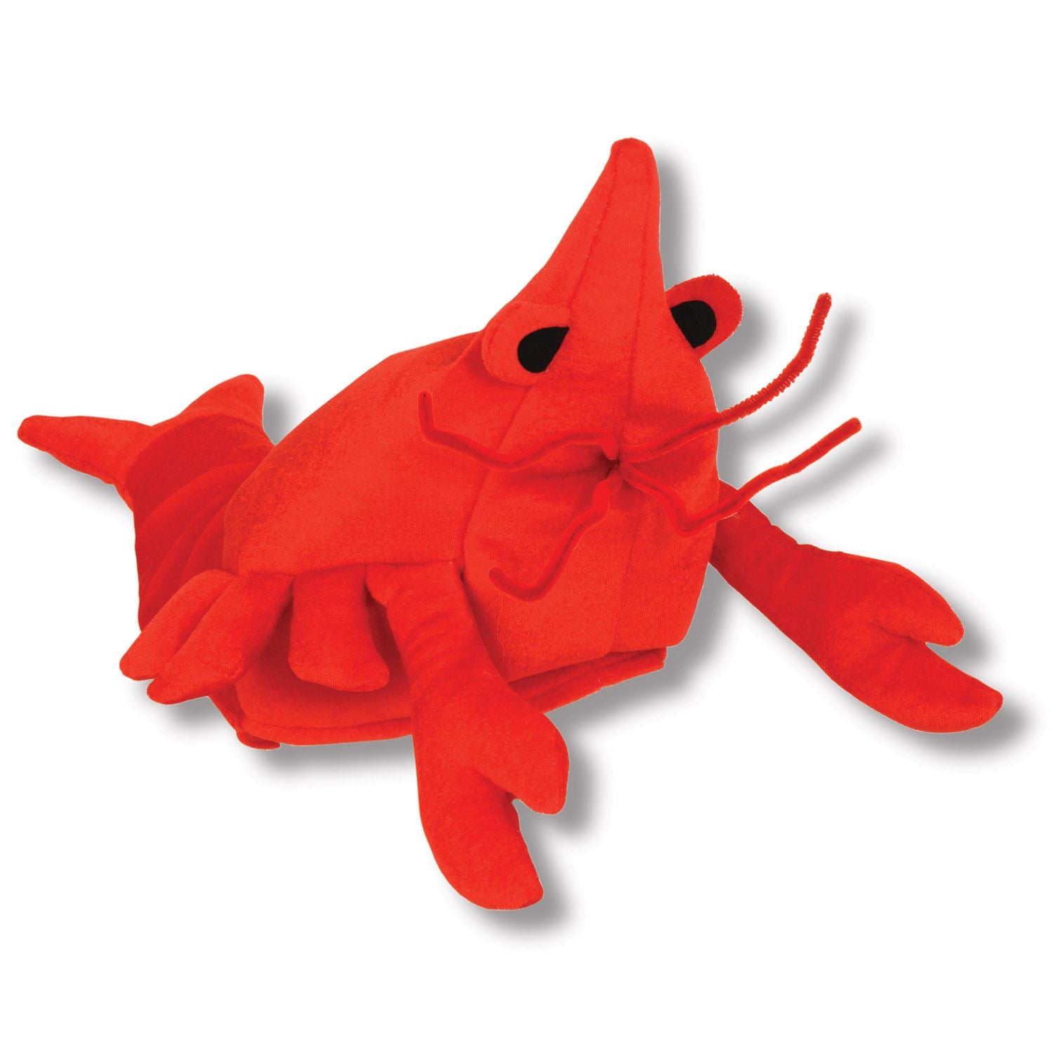 Beistle Plush Crawfish Hat - Mardi Gras | Party Supply | Decoration
