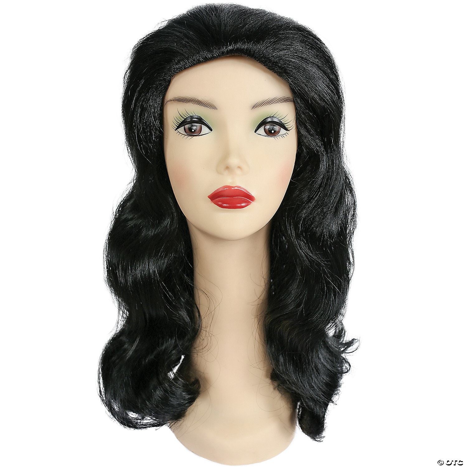 Womens Long Page Wig | Black