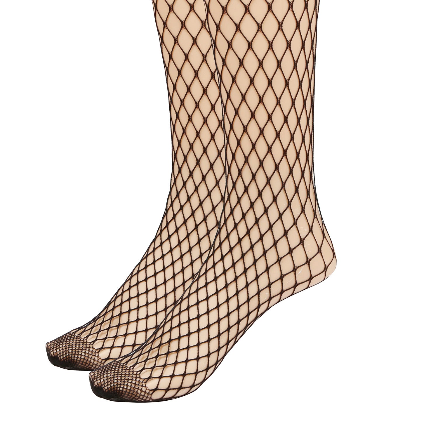 Women Fishnet Tights Sexy High Waist Fishnet Pantyhose Stretchy Mesh Hollow Out