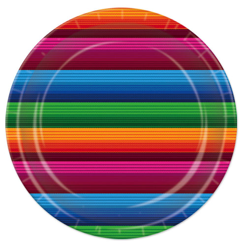 Beistle Fiesta Plates - Fiesta/Cinco de Mayo | Party Supply | Decoration