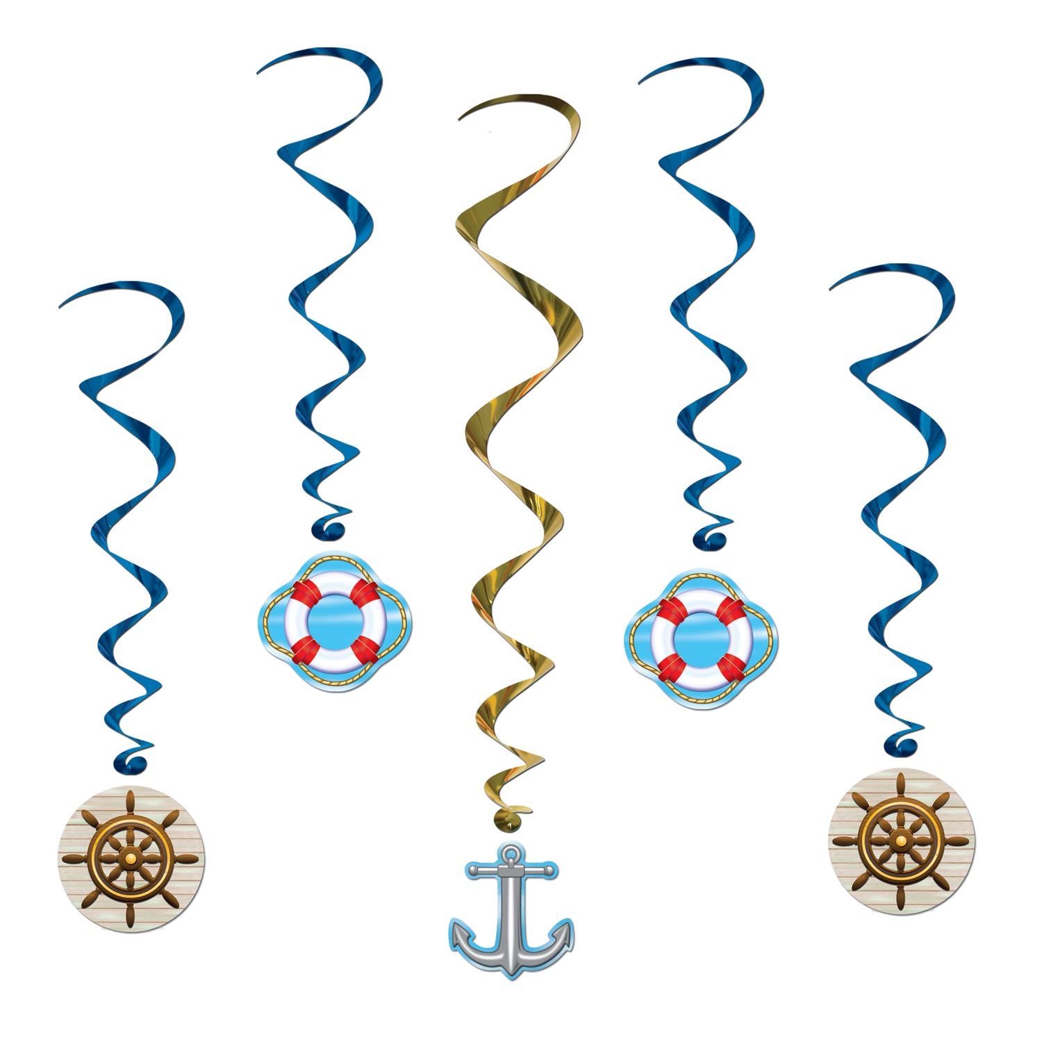 Beistle Cruise Ship Whirls - Nautical | Party Supply | Decoration
