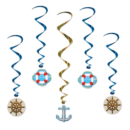 Beistle Cruise Ship Whirls - Nautical | Party Supply | Decoration