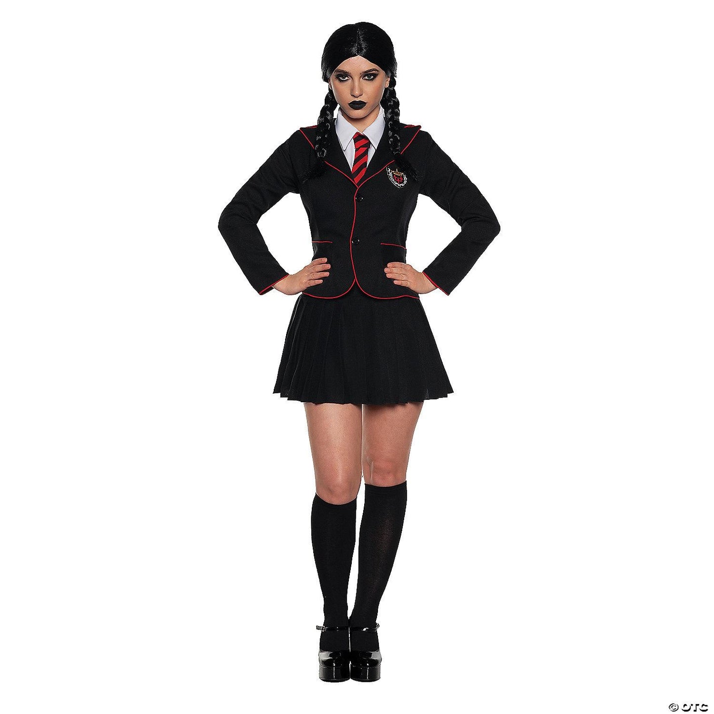 Womens Adult Gothic Schoolgirl Costume