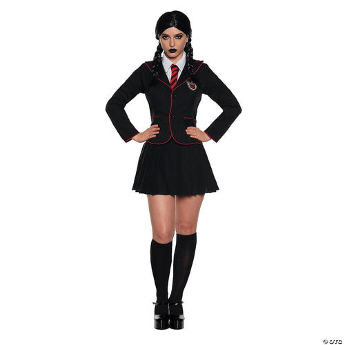 Womens Adult Gothic Schoolgirl Costume
