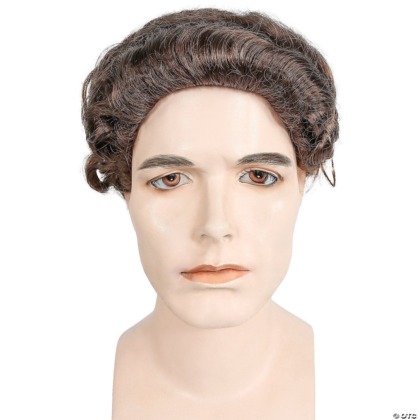 Mens Discount Colonial Man Wig | Light Brown