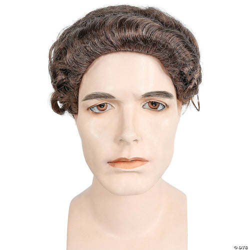 Mens Discount Colonial Man Wig | Light Brown