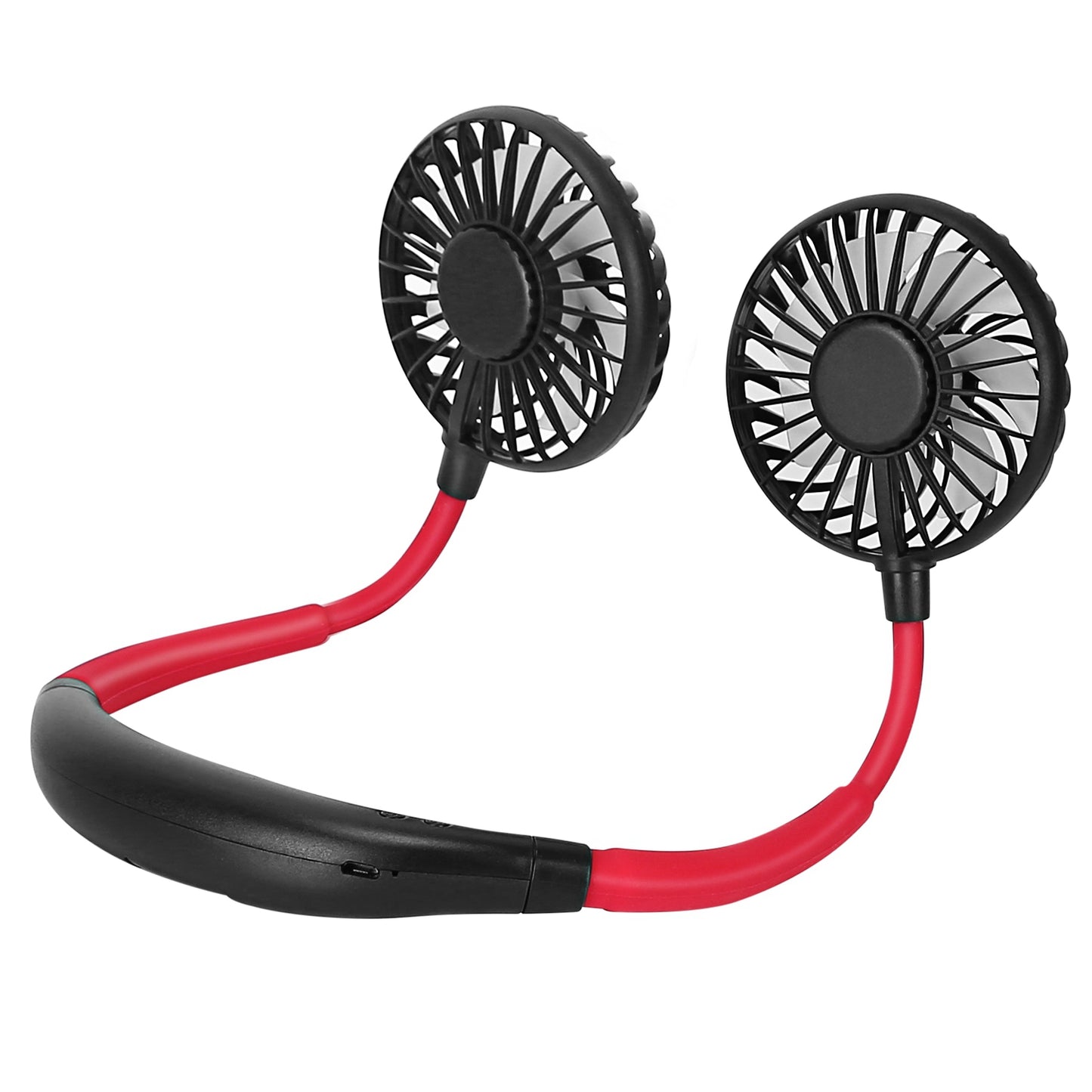 Neck Hanging Fan Hand Free Portable Aromatherapy USB Fans 360°Rotatable