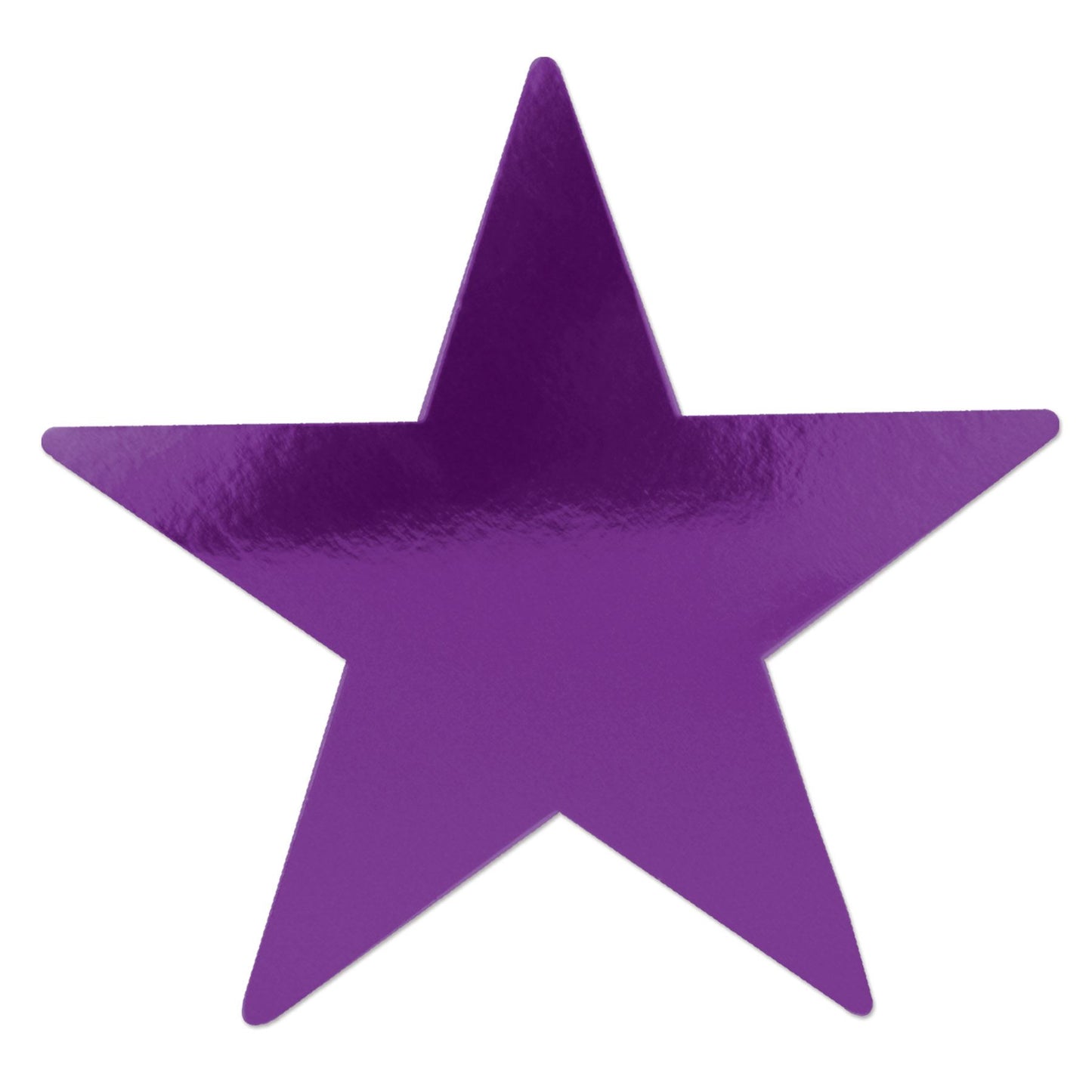 Beistle Purple Foil Star - General Occasion | Party Supply | Decoration