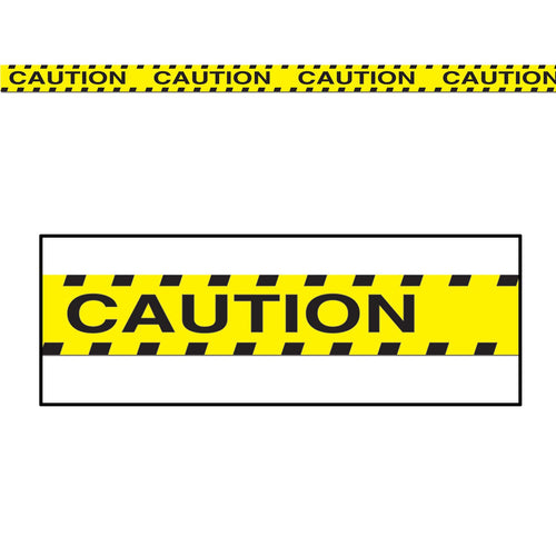 Beistle Caution Tape - Construction | Party Supply | Decoration