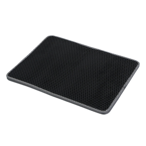 Cat Litter Mat EVA Honeycomb Double Layer Kitty Litter Trapping Carpet
