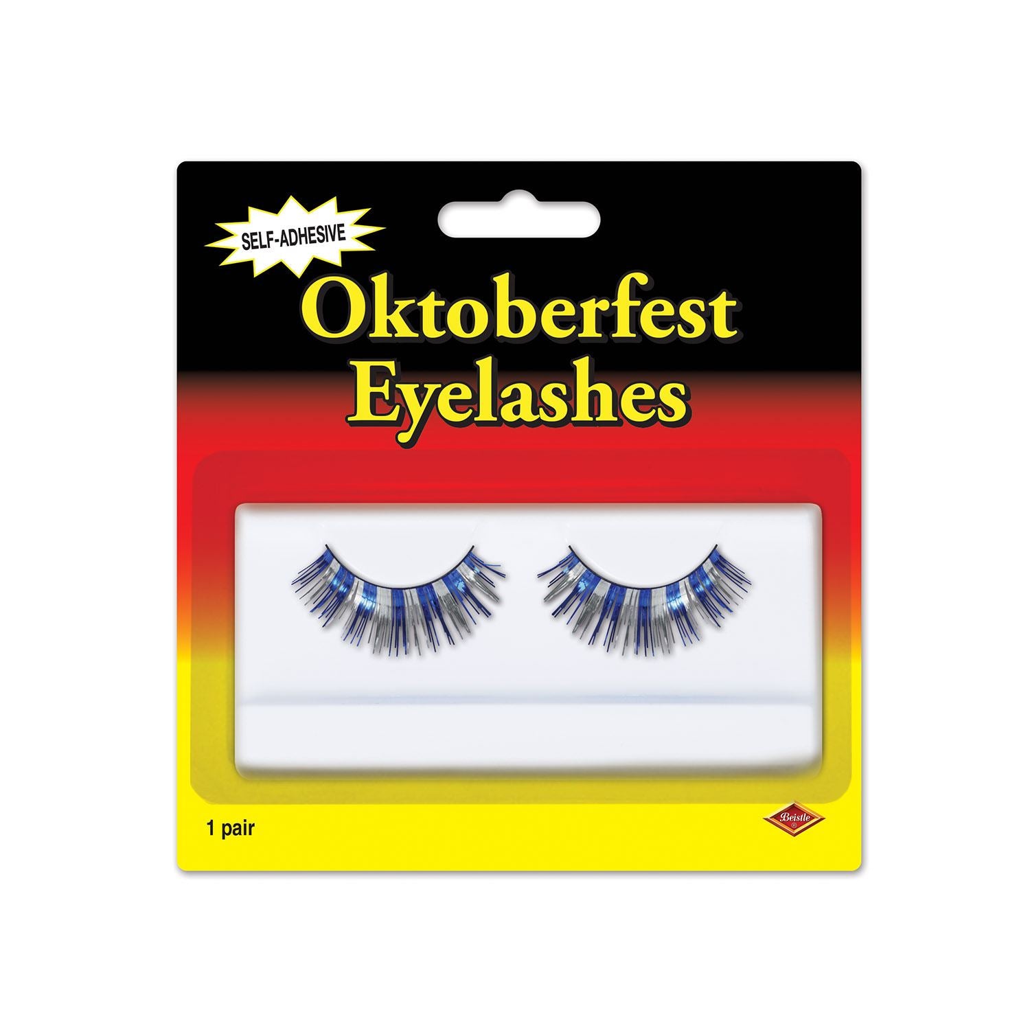 Beistle Oktoberfest Eyelashes | Party Supply | Decoration