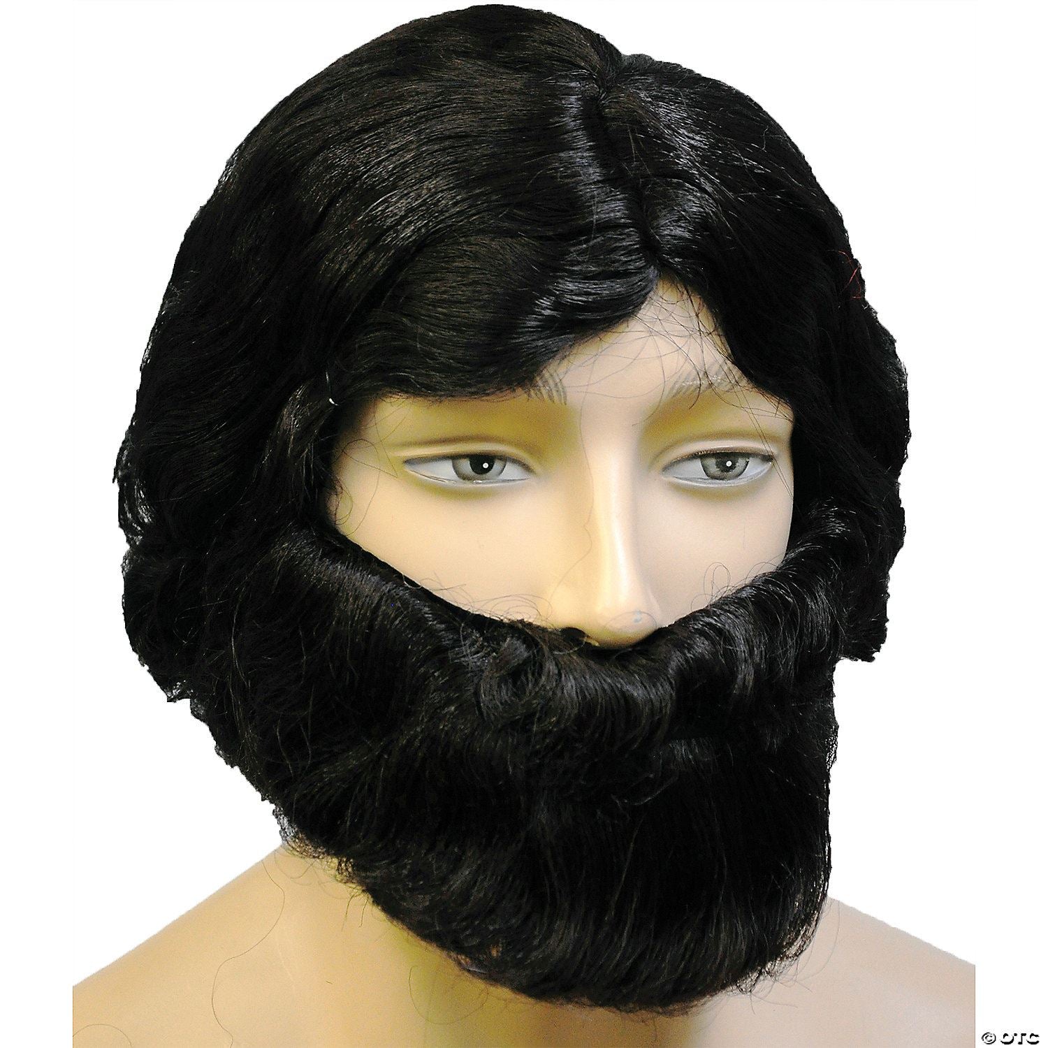 Mens Special Bargain Biblical Wig Set - Brown