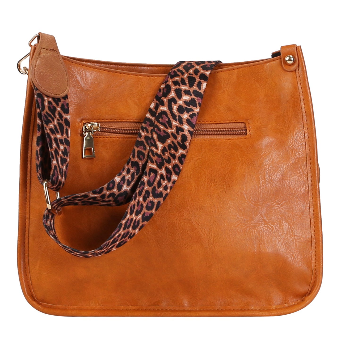 Women Fashion Leather Crossbody Bag Shoulder Bag Casual Handbag with Flexible