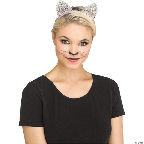 Jeweled Cat Ears | Gray