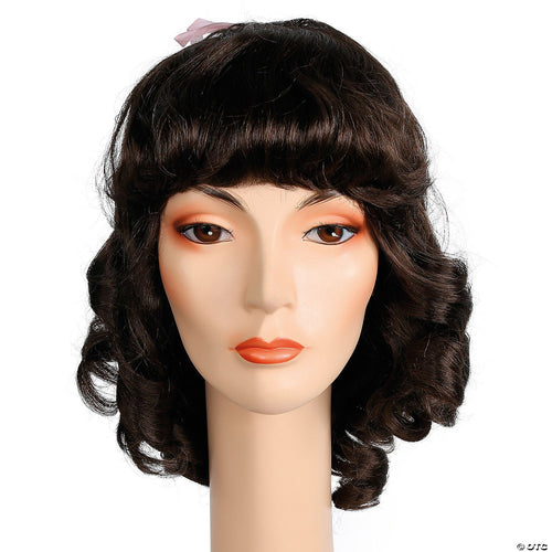 Womens Brown Little Women Wig
