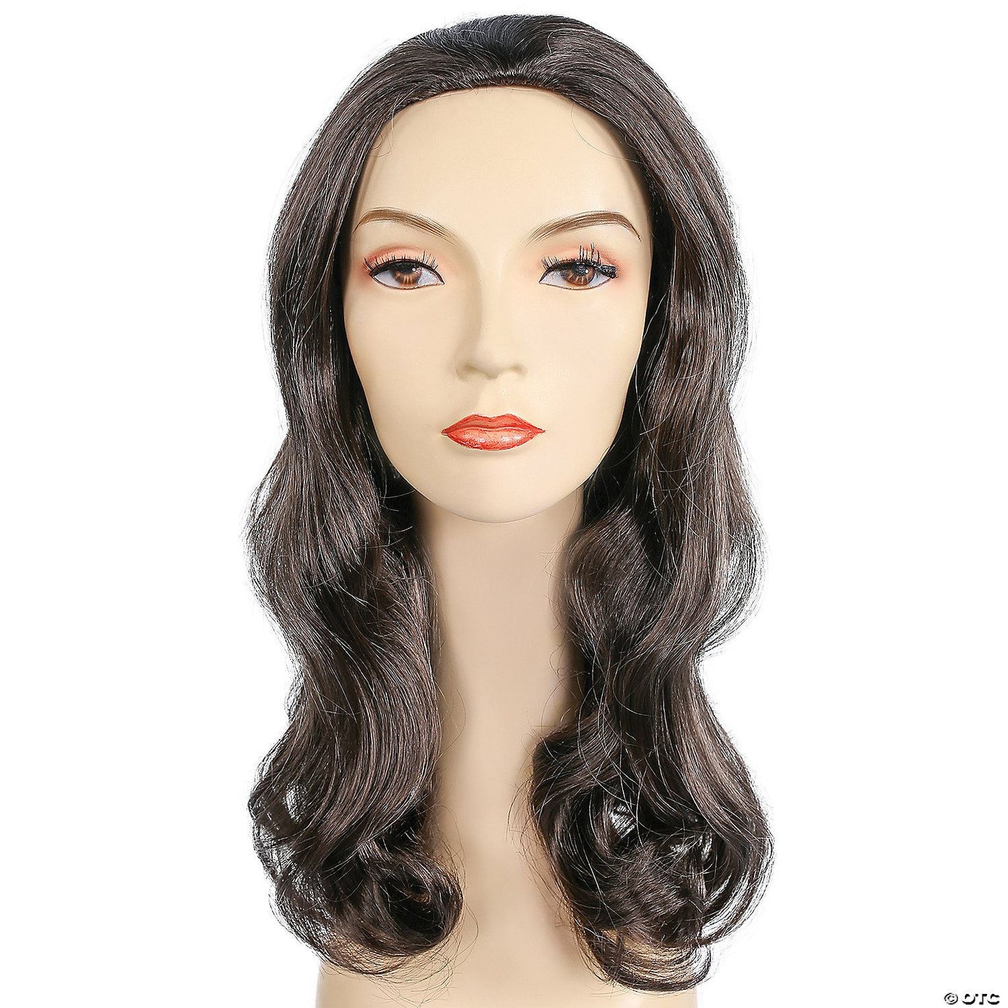 Womens Long Page Wig | Brown-Carmel